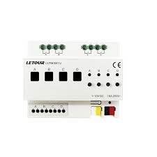 Letour LY/T0416411J Диммер, 4-канальный, 1-10В, 16А